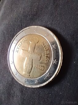 Cyprus 2009 2€ Coin Rare - 3