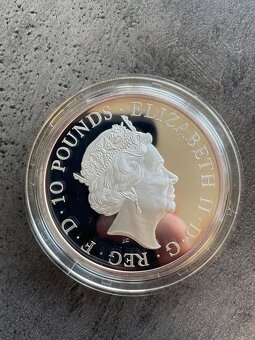 2017 Britannia 5 Oz Silver Proof limitovana edicia - 3