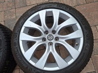 Orig. hliníkové disky Citroen R18, 5x108 - 3