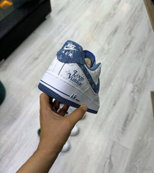 Nike Air Force x Louis Vuitton Blue - 3