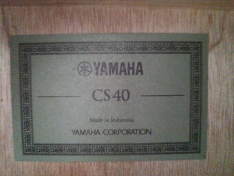 Yamaha CS40 3/4 klasická gitara pre dieťa - 3
