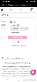 Detská postieľka Mini Charly - 3