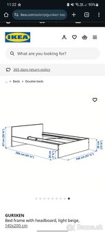 Posteľ Ikea Gursken - 3