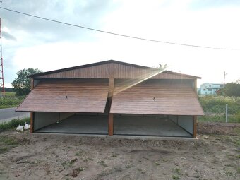 Plechová garáž 6x5 m - 3