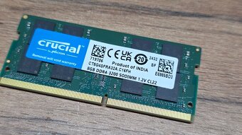 RAM Crucial DDR4 3200Mhz - pre notebook - 3