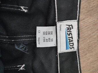 Výstražné pracovné nohavice - 3