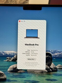 Apple Macbook Pro 14 M1 (komplet, batéria 2 cykly) - 3