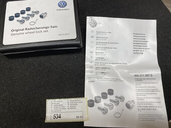 Bezpečnostné skrutky originál VW, AUDI, SEAT, ŠKODA, Group; - 3