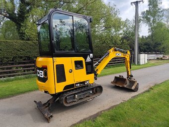 Minibagr JCB 15C-1, rok 2019, 800 mth, 3x lžíce TOP - 3