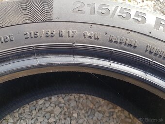 215/55 r17 letné pneumatiky 2ks Continental - 3