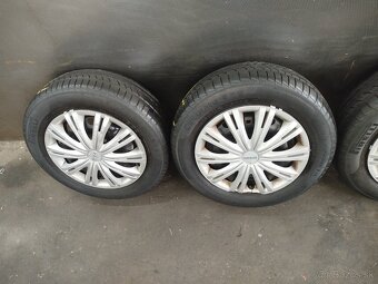 5x100 R14 165/70 R14 vzor cca 5mm letné - 3