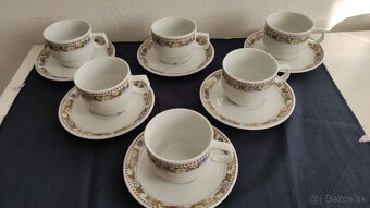 Kávová, čajová súprava, šálky Dvory Czechoslovakia - 3