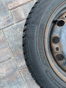 Zimne pneu na diskoch 185/60 r15 škoda,vw, seat - 3