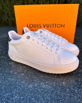 Louis Vuitton tenisky zenske biele komplet balenie - 3