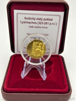 Zlatá minca číslo 1 Au 986/1000 investičné zlato 7g - 3