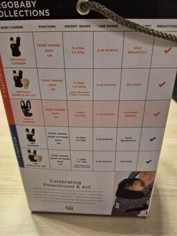 Ergobaby nosič - 3
