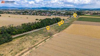 Stavebné pozemky v pokojnej uličke v obci Borovce - 3