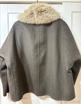 ZARA WOOL COLLECTION KABÁTIK XS OVERSIZE - 3