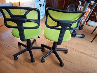Detské kancelárske stoličky 2ks - 3