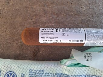 Stropne airbagy VW Passat B6 - 3