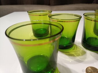 Zelené poháre sada 6ks - 3
