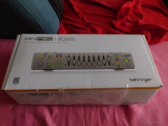 Behringer FBQ800 MiniFBQ ekvalizér – ako nový - 3