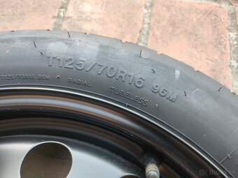 Dojazdové koleso na VW, Škoda,AUDI  3 1/2Jx16, 5x112, ET25,5 - 3