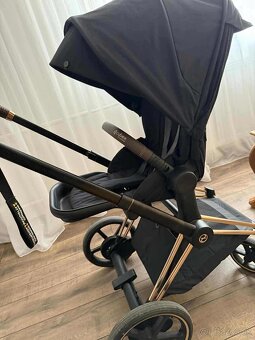 Cybex e-priam čierny kočík set - 3