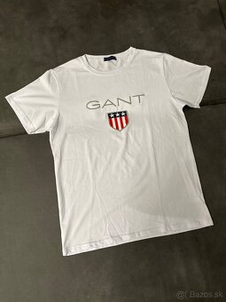 Biele Tričko gant M - 3