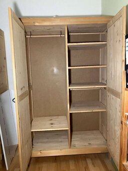 Ikea skriňa - drevená - 3