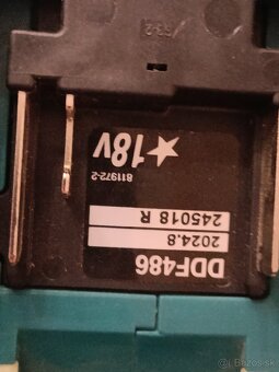 Makita akumulátorová vŕtačka 486 - 3