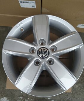 Alu 5 x 120 16" originál VW + pneu. - 3