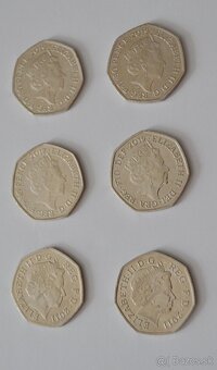 Mince Veľká Británia - 3