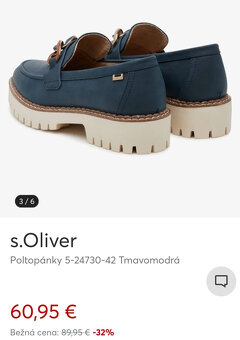 Loafers - poltopanky Saint Oliver veľ. 39 - 3