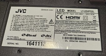 Tv JVC LT-22VF52L - 3