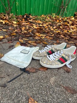 Gucci Ace Bee Sneakers – originál 10/5 - 3