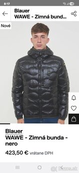 Panska zimna bunda Blauer xl - 3