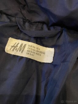 Bunda zn H&M, veľ 116 - 3