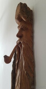drevená plastika "Krakonoš" - 3