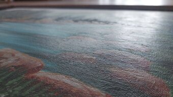 Predam obraz rucne malovany - Les - 3