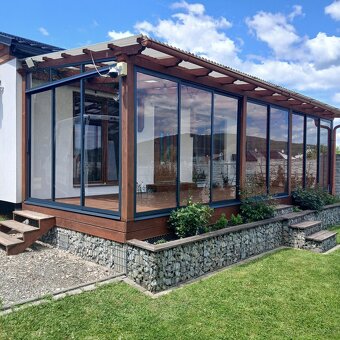 Zasklievanie balkónov - terás - 3