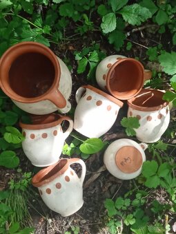Predám  hlinené hrnčeky.keramiku - 3