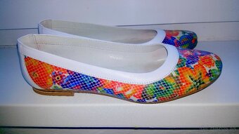 Kožené baleríny v.40 - 3