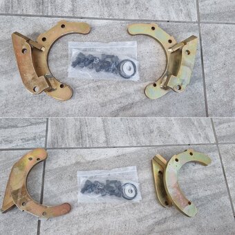 BMW E46 330i zadné brzdy 4x+ držiak, drift brake paket kit - 3