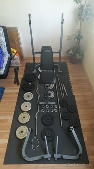 Fitnes lavička so závažiami - 3
