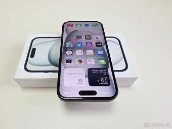 APPLE IPHONE 15 128GB BLACK,ZDRAVIE BATERKY 92% - 3