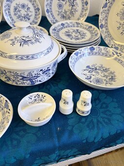 Cibulakova obedova suprava pre 6 os ceskoslovensky porcelan - 3