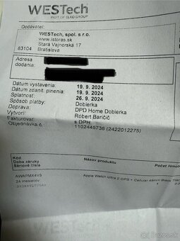 Predám iWatch ULTRA 2 BLACK - 3