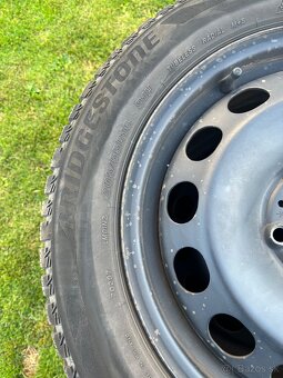 Plechové disky r16 zimne pneu 205/55r16 - 3