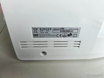 Predam sijaci stroj Singer Brillance 6180 - 3